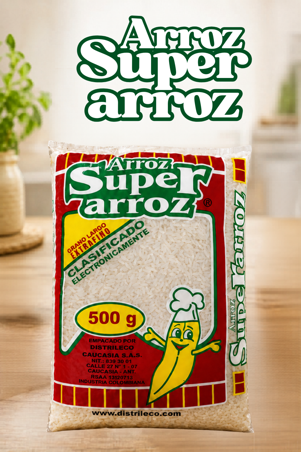 ARROZ SUPER ARROZ 25X500 GRAMOS